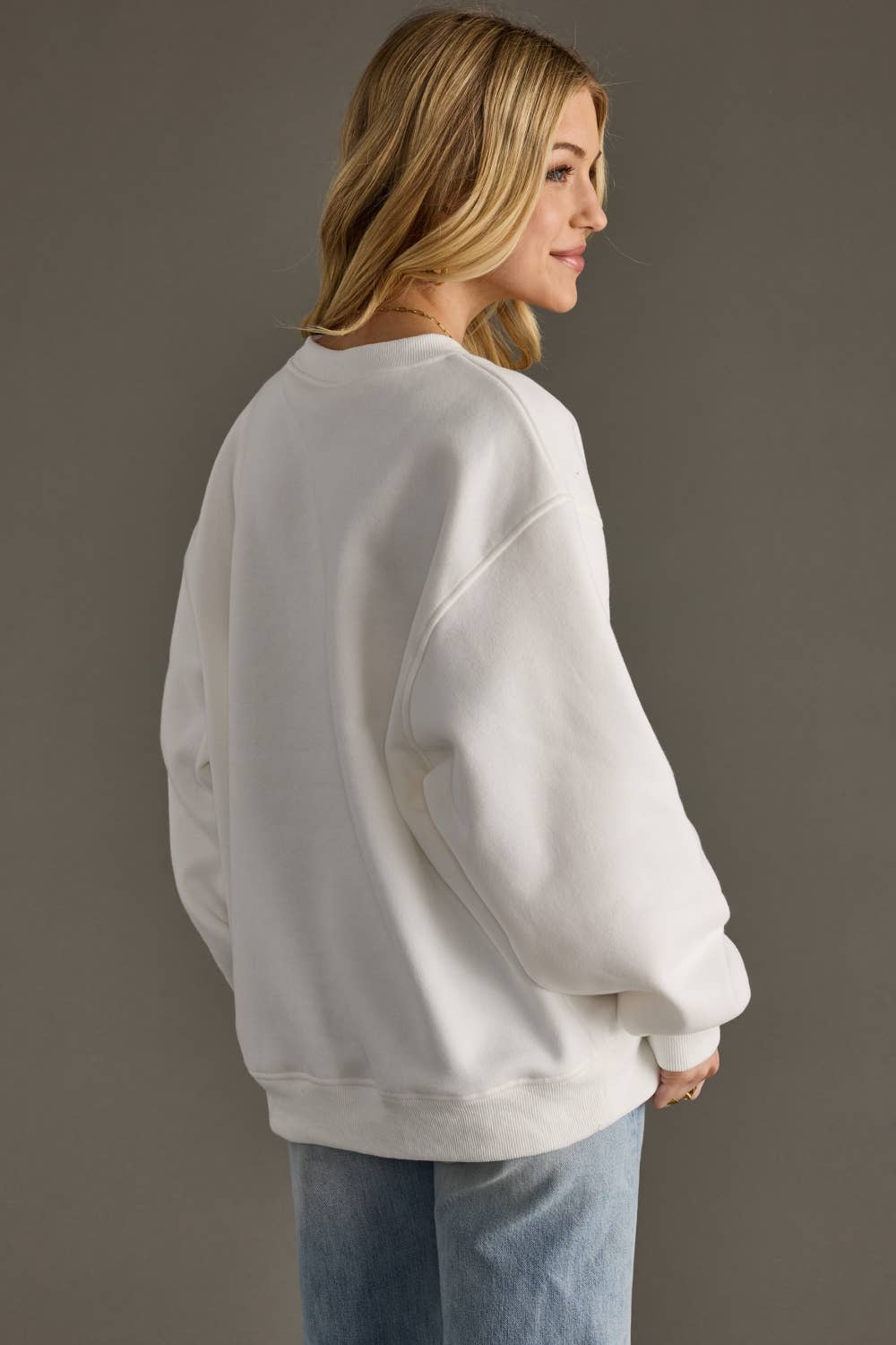 White Whiskey Weather Sweatshirt