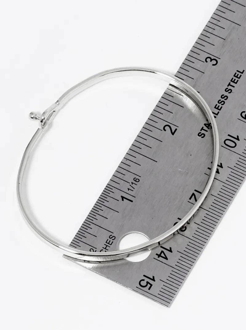 Beach Girl Engraved Inspirational Bangle Bracelet