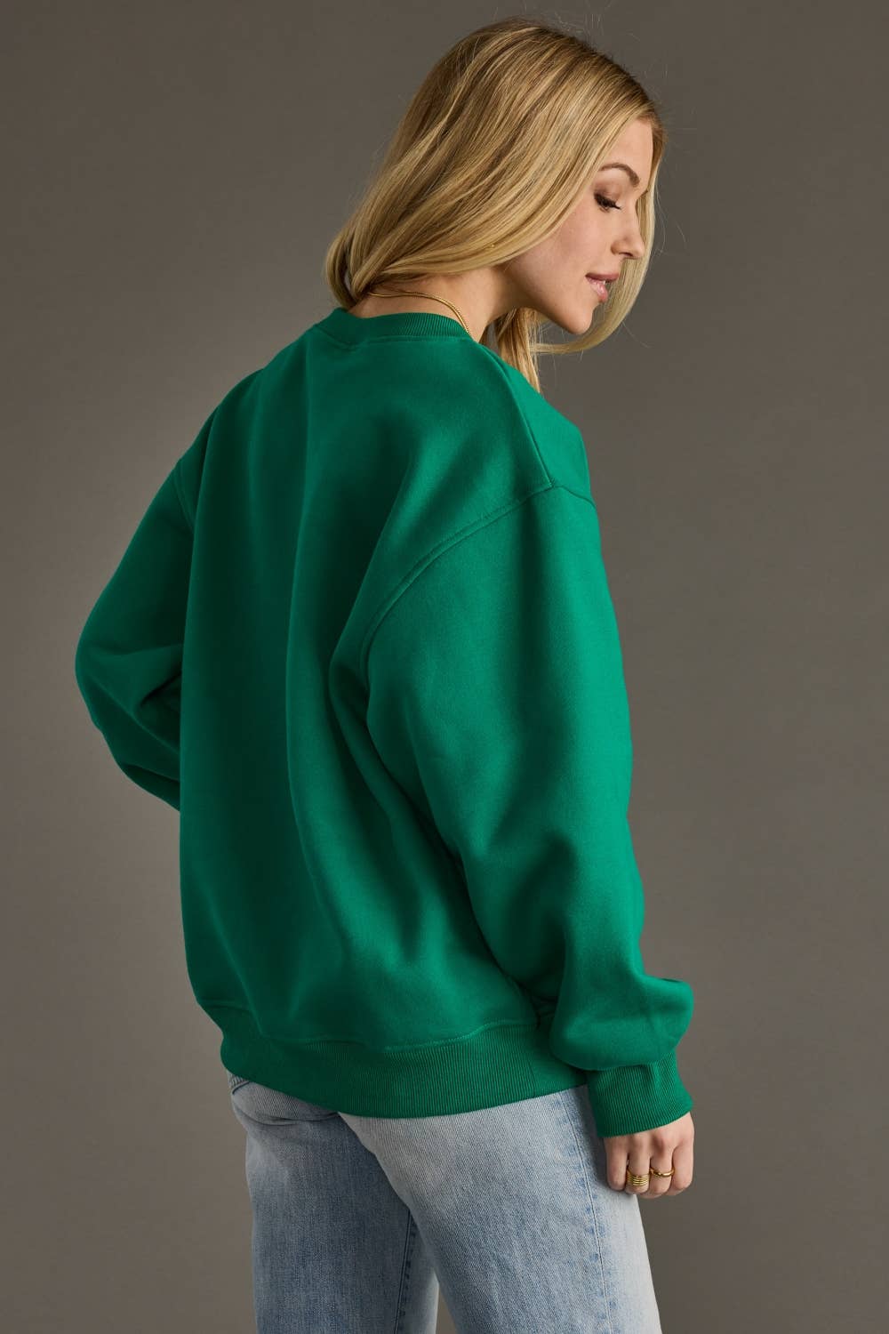 Green Merry Sweatshirt