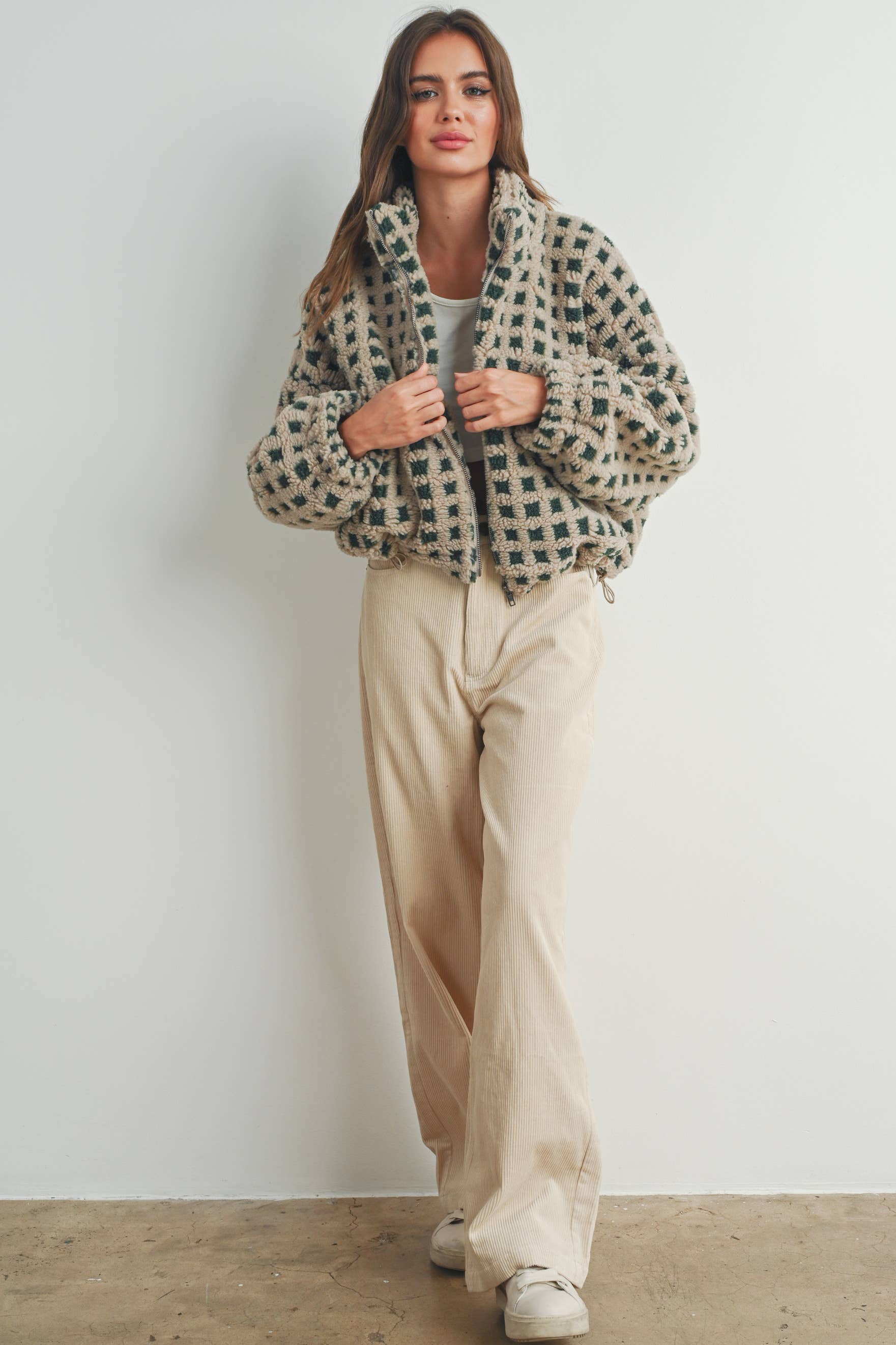 Corduroy Fabric With Pockets Detailed Pants - BMP7224