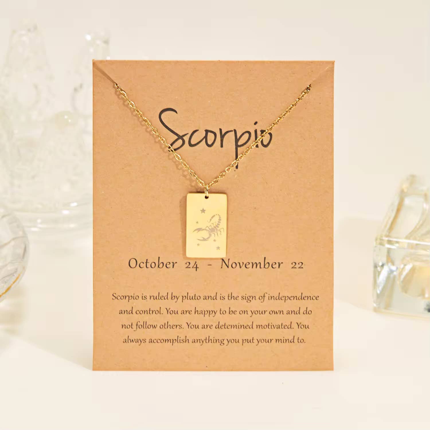Zodiac Sign Necklaces