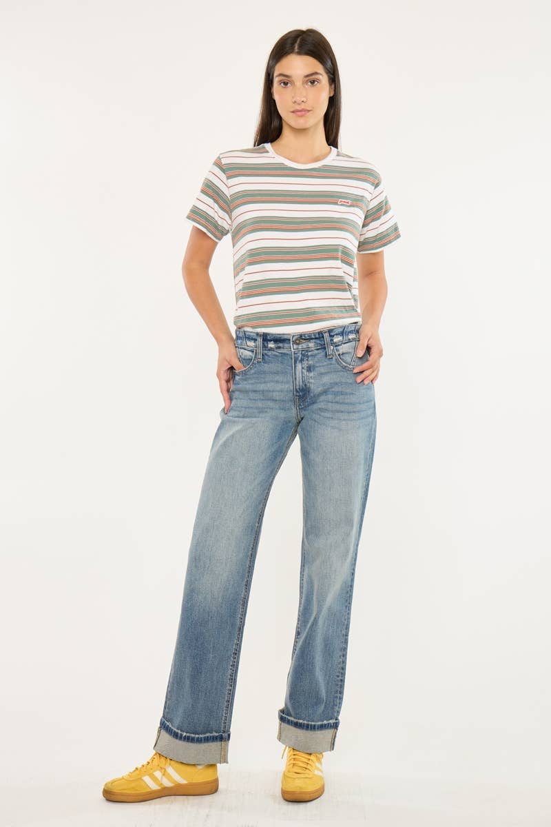 LOW RISE BAGGY STRAIGHT