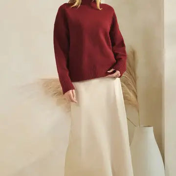 SATIN Skirt with Elastic Band