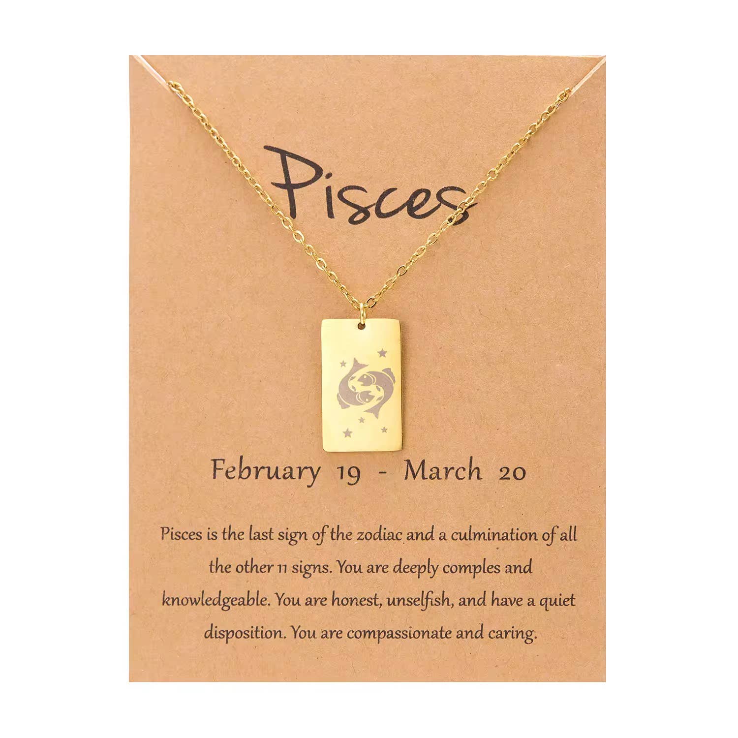 Zodiac Sign Necklaces