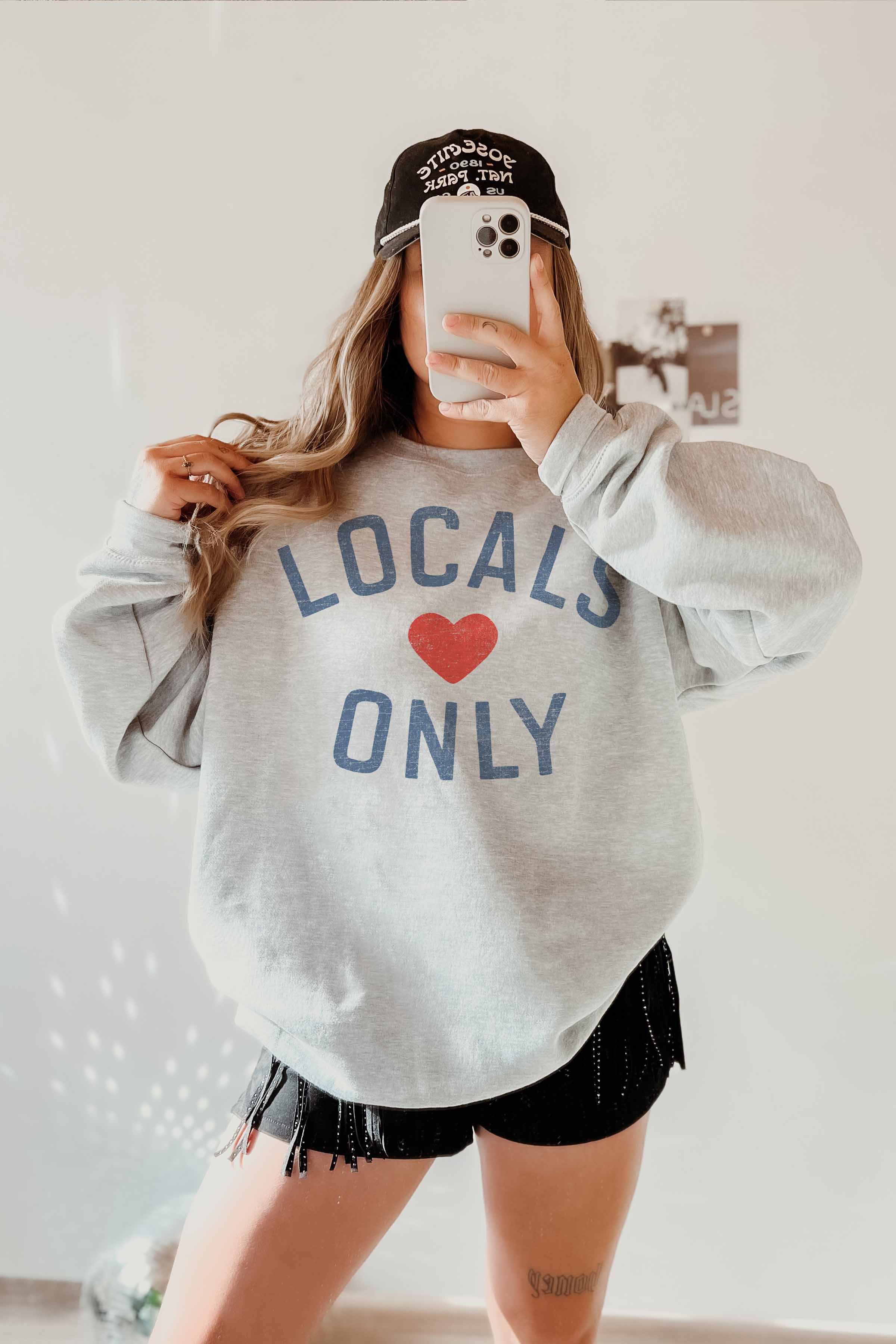 LOCALS ONLY OVERSIZED SWEATSHIRTS