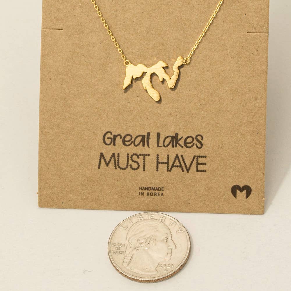 The Great Lakes Pendant Necklace