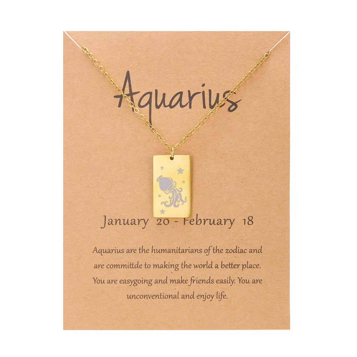 Zodiac Sign Necklaces