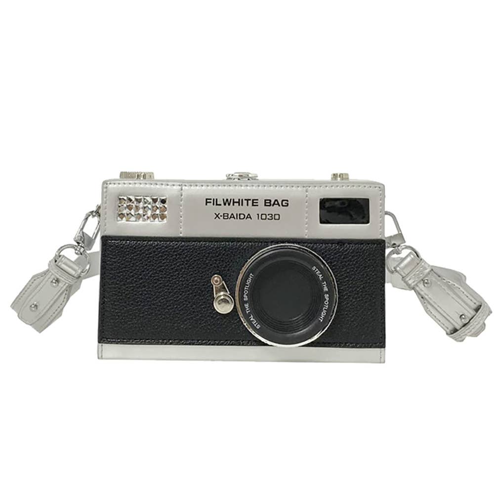 Camera Shaped Crossbody Bag