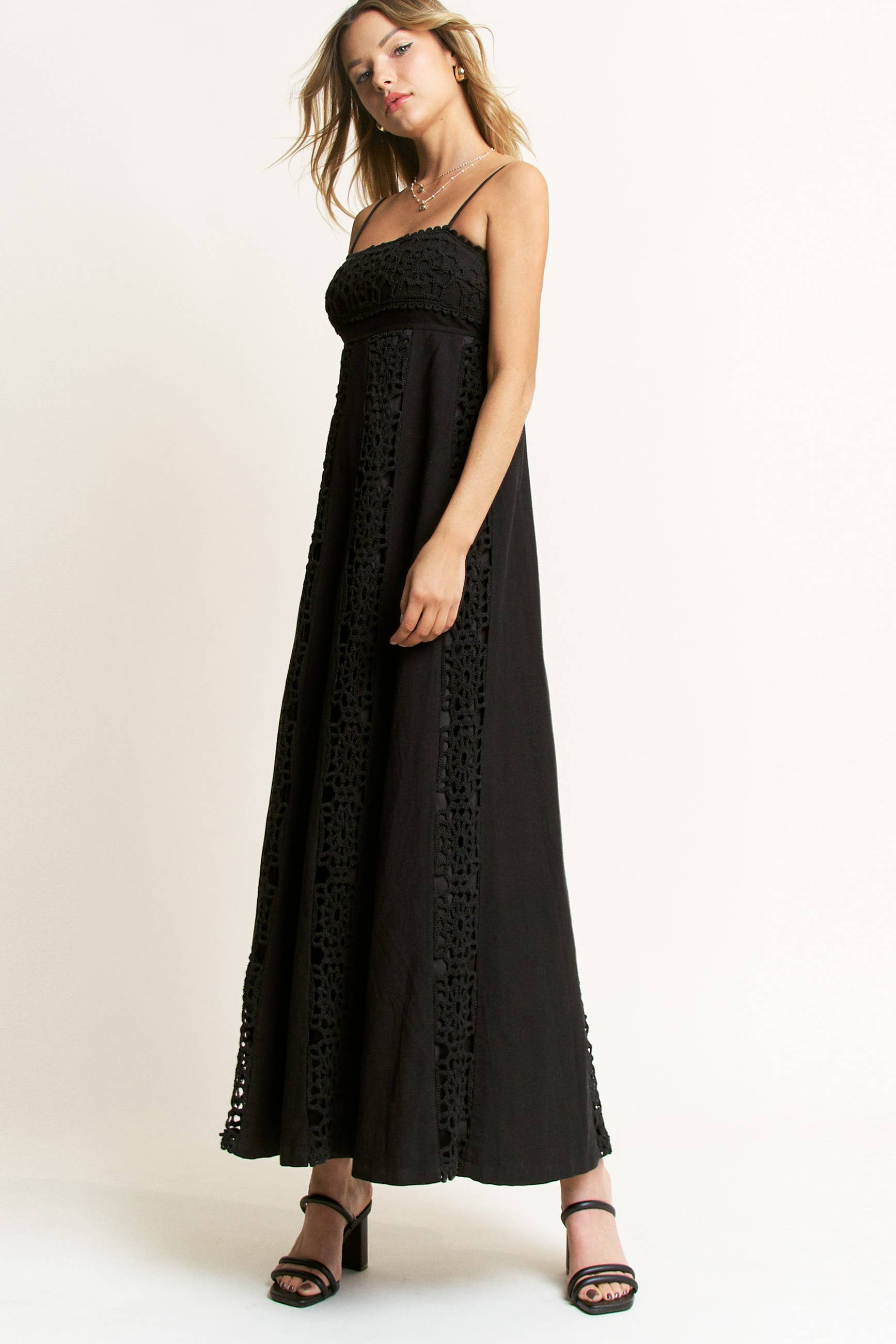 CROCHET MAXI DRESS