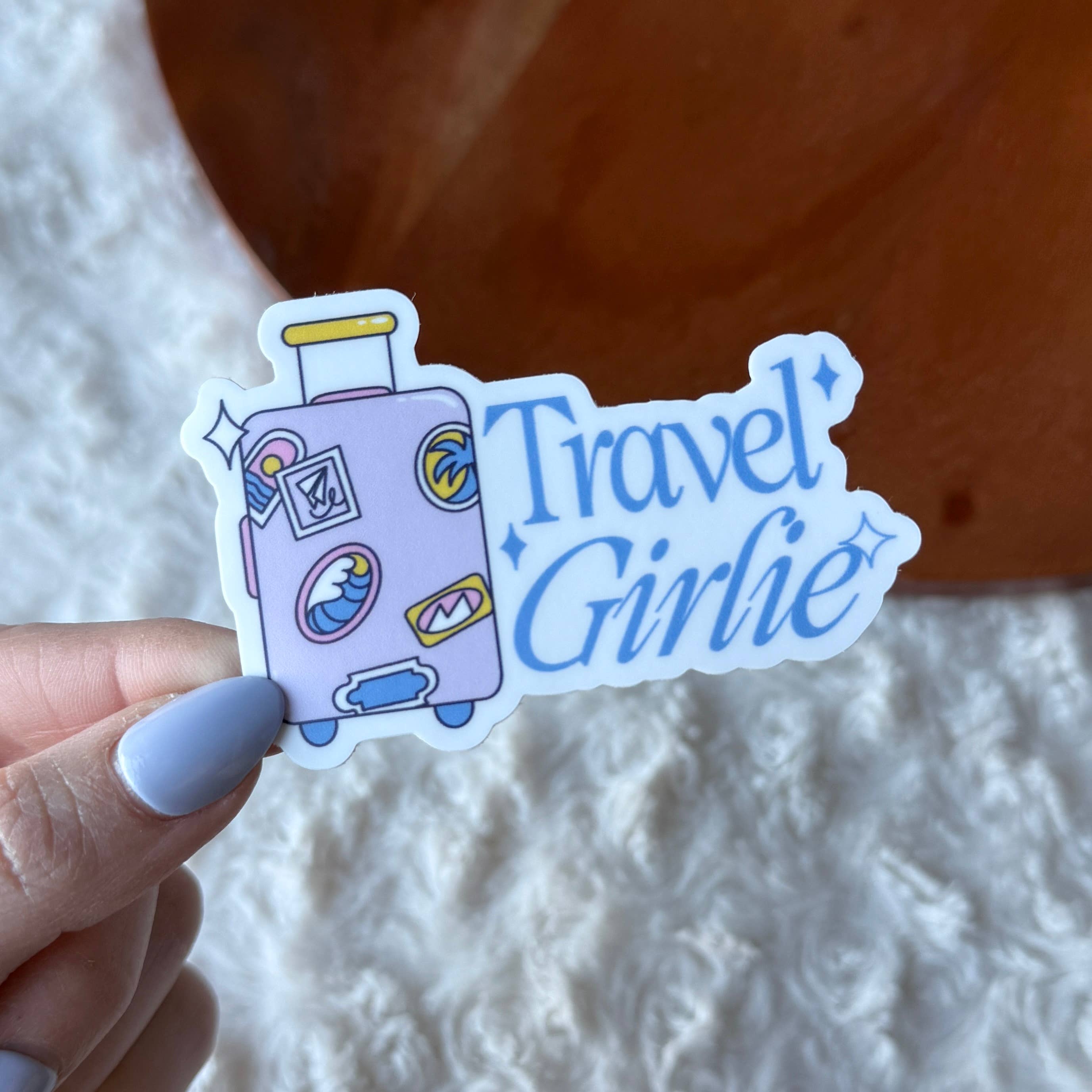 Travel Girlie Sticker