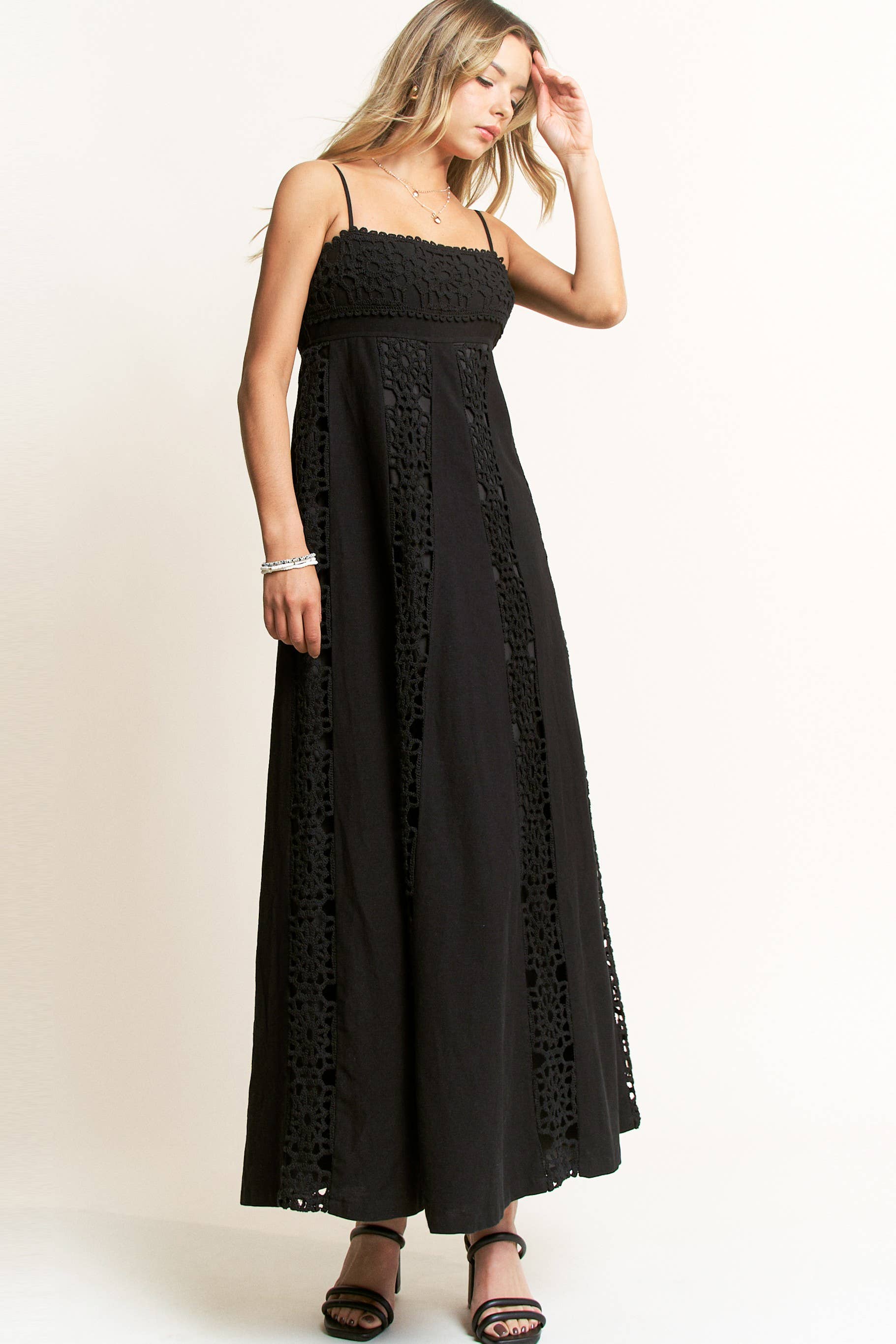 CROCHET MAXI DRESS