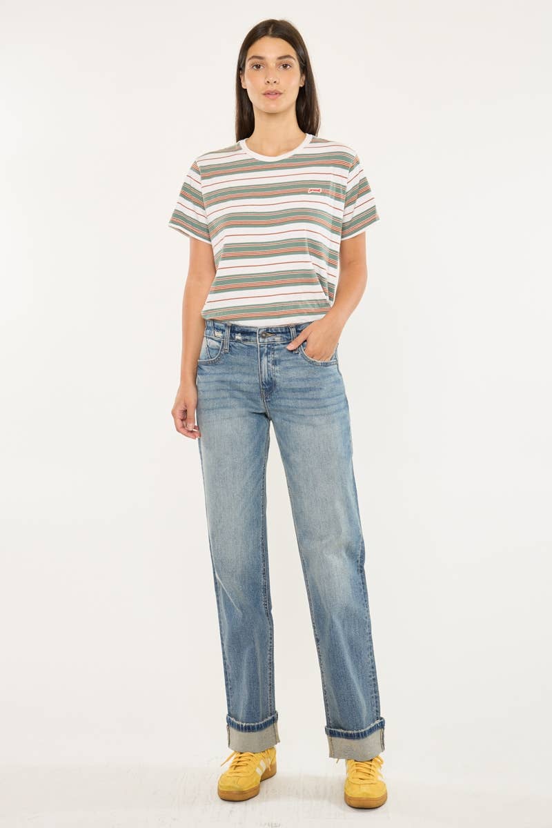 LOW RISE BAGGY STRAIGHT