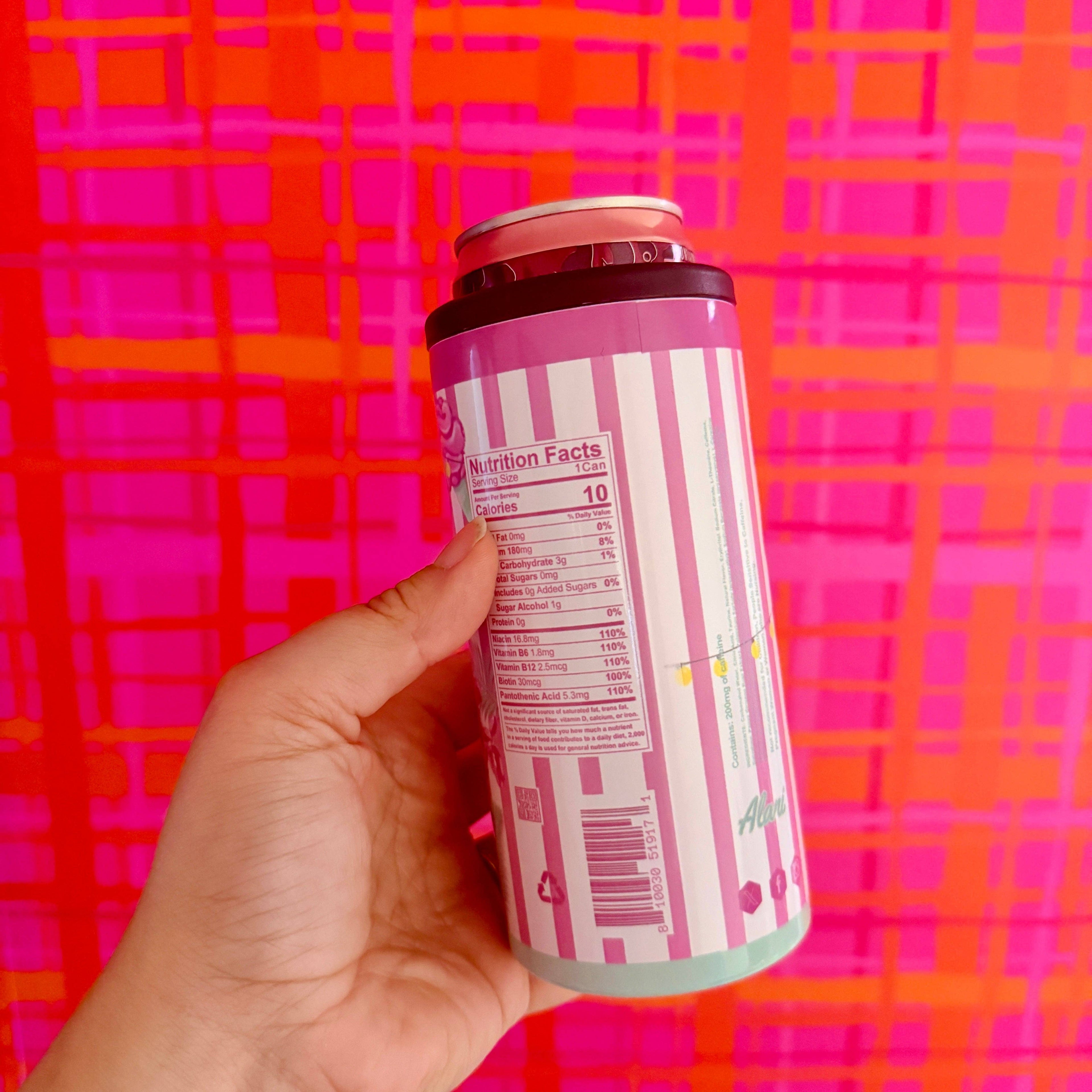 Slim Can Cooler, Cotton Candy Energy
