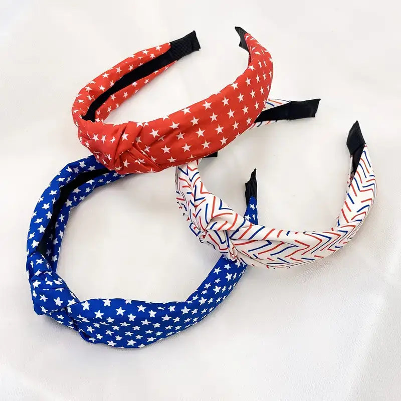 Patriotic Cloth Headbands
