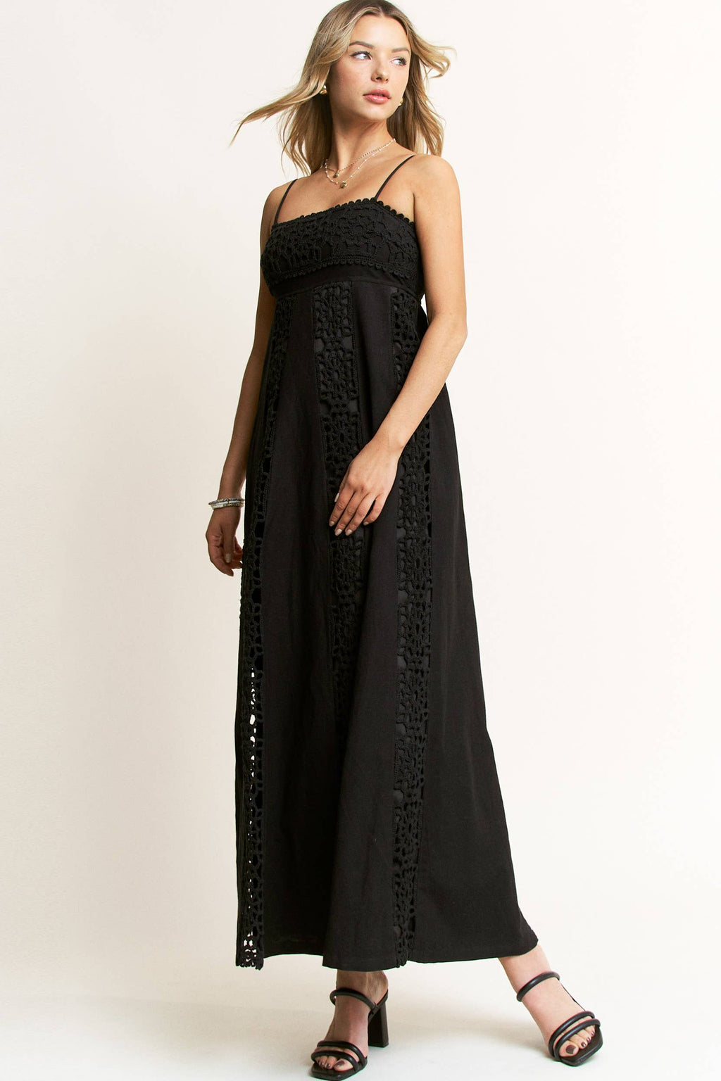 CROCHET MAXI DRESS