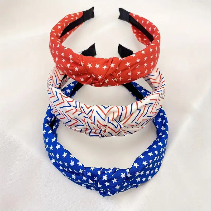 Patriotic Cloth Headbands