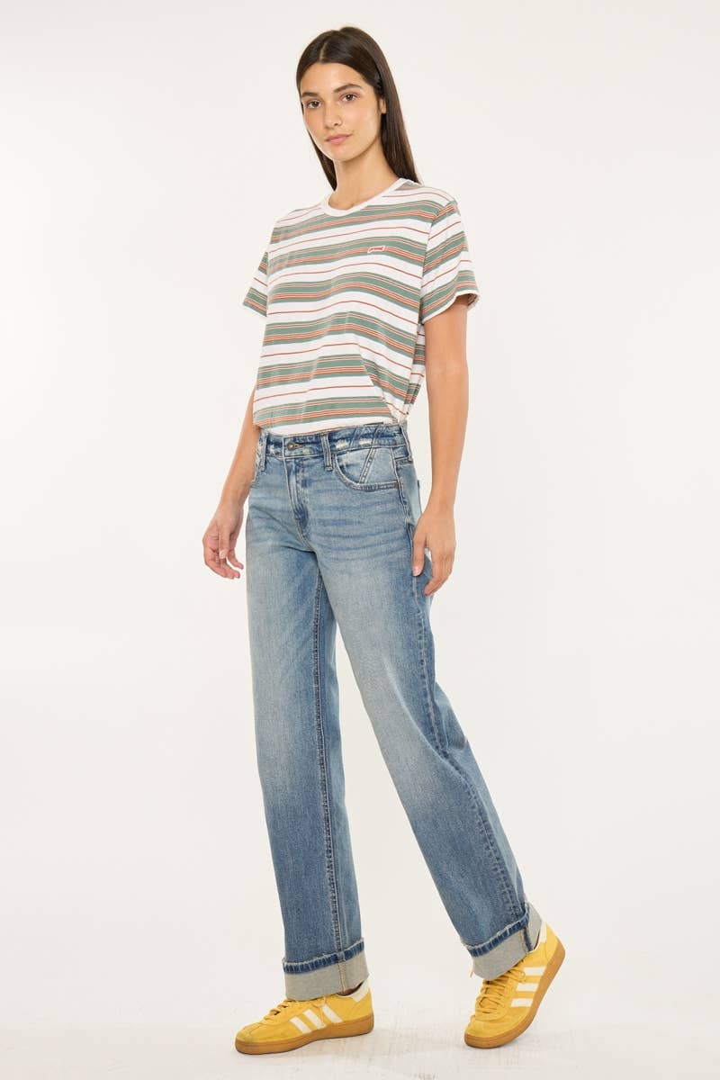 LOW RISE BAGGY STRAIGHT