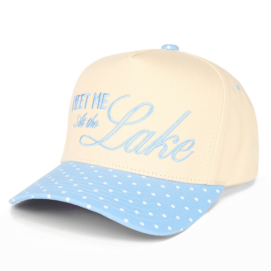 MEET ME AT THE LAKE TRUCKER HAT