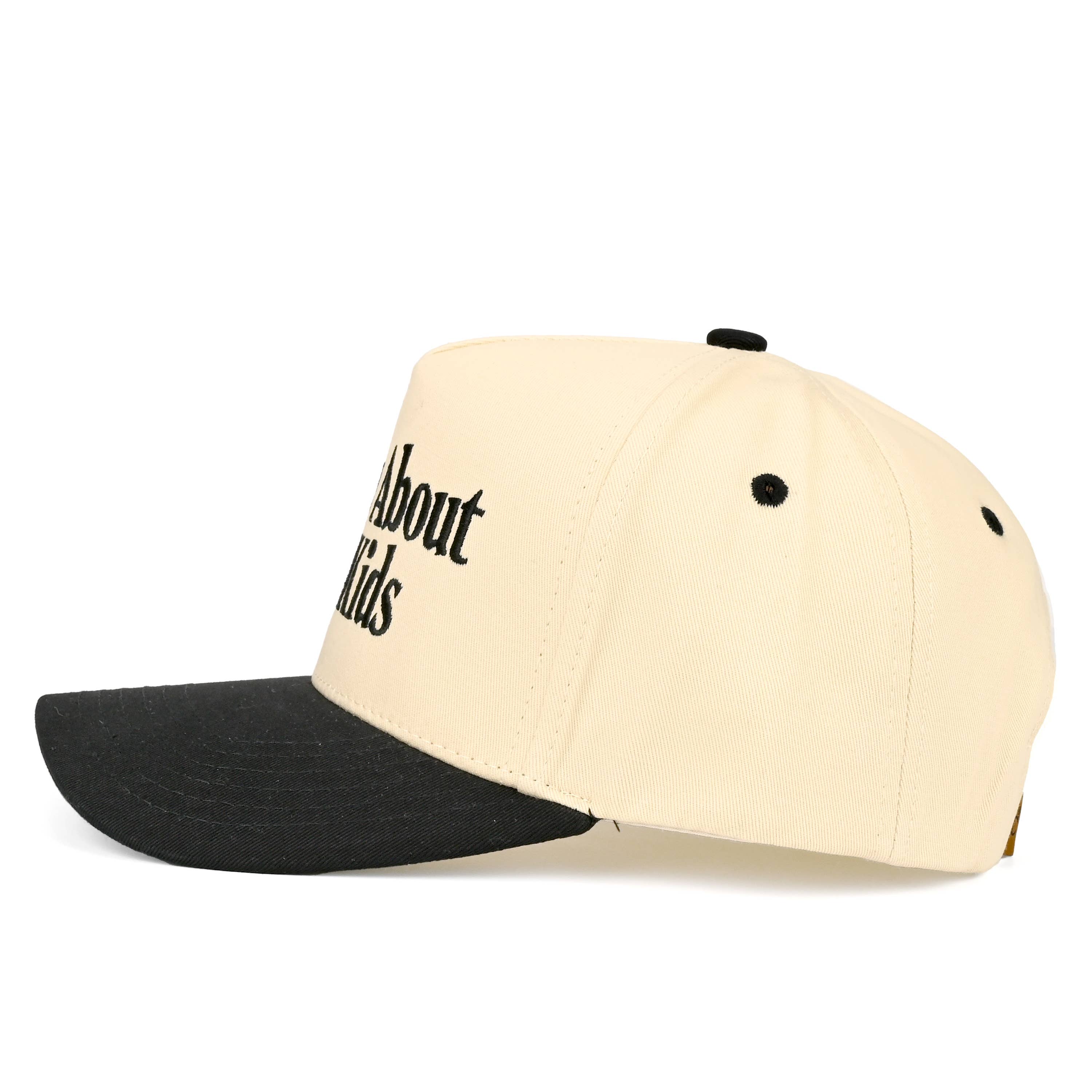 SORRY ABOUT MY HUSBAND TRUCKER HAT- Navy Stitching