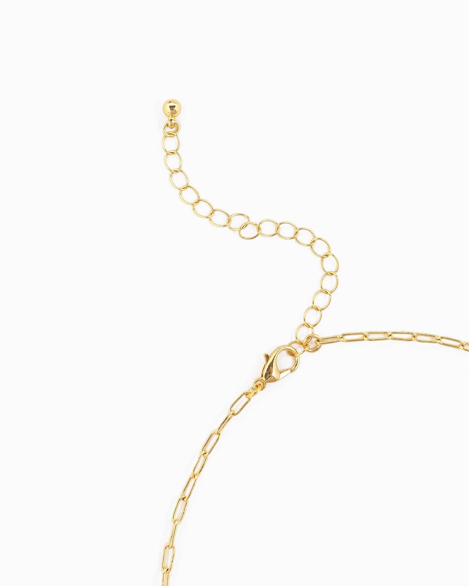 Clover Triple Charm Necklace