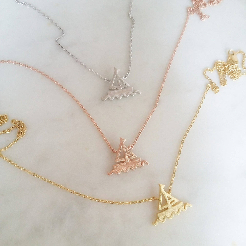 Sailboat Necklace