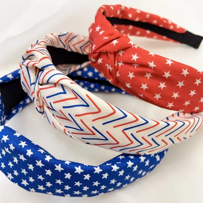 Patriotic Cloth Headbands