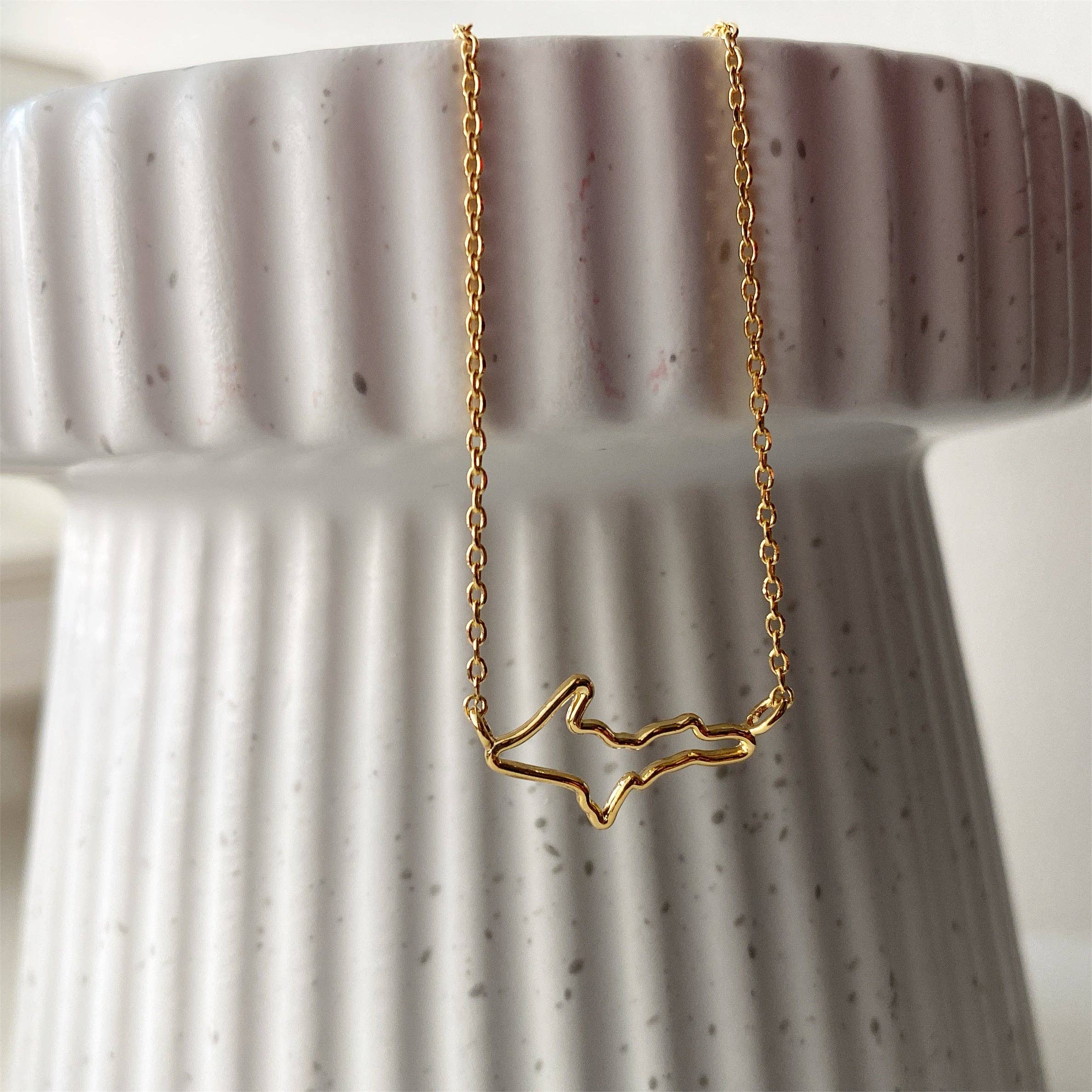 Michigan Upper Peninsula (UP) Cutout Necklace