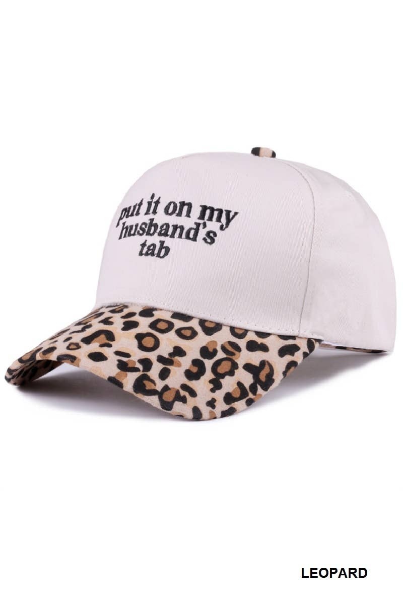 `Put It On My Husband's Tab