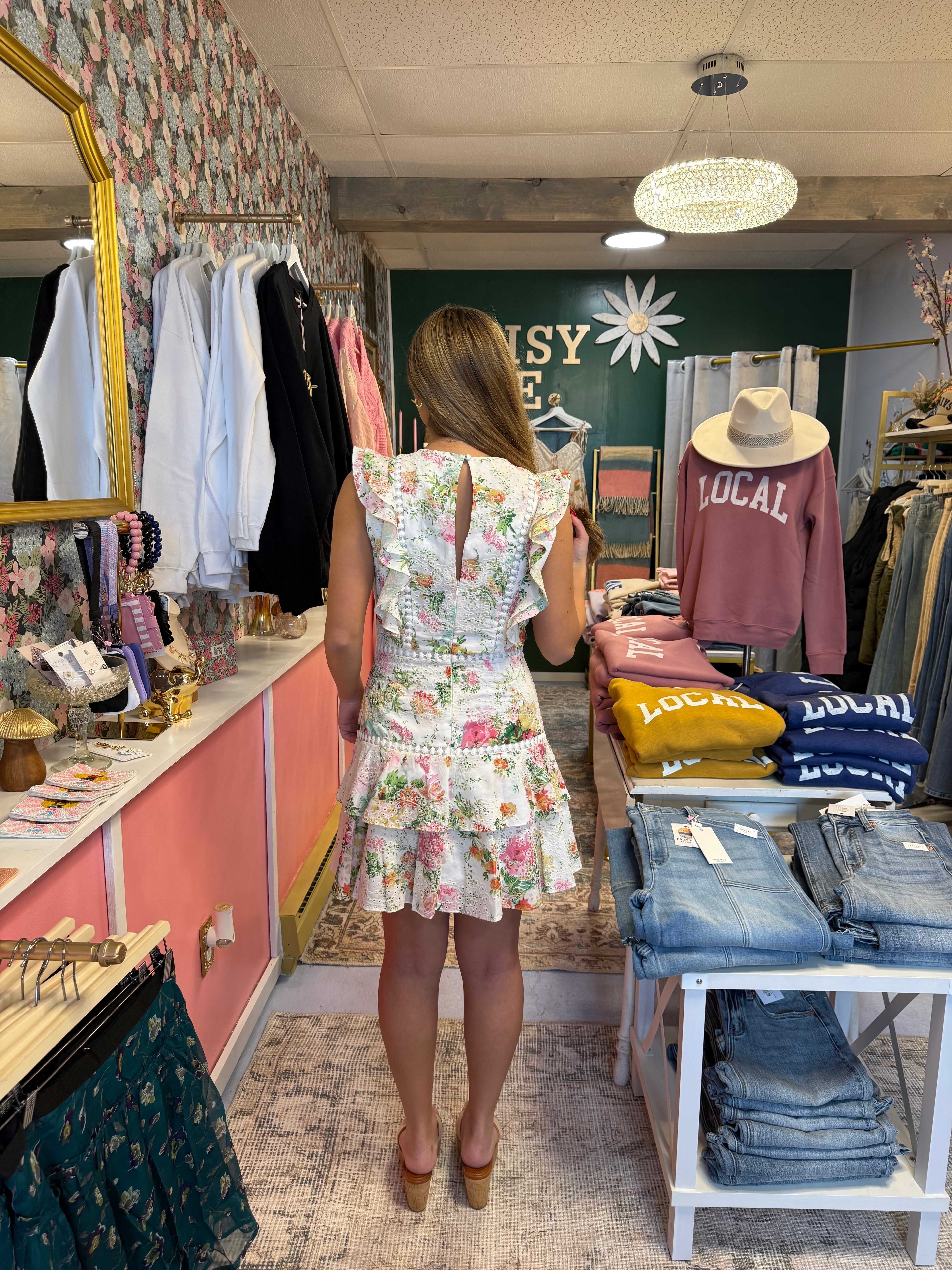 Sommerset Floral Rayana Ruffle Dress