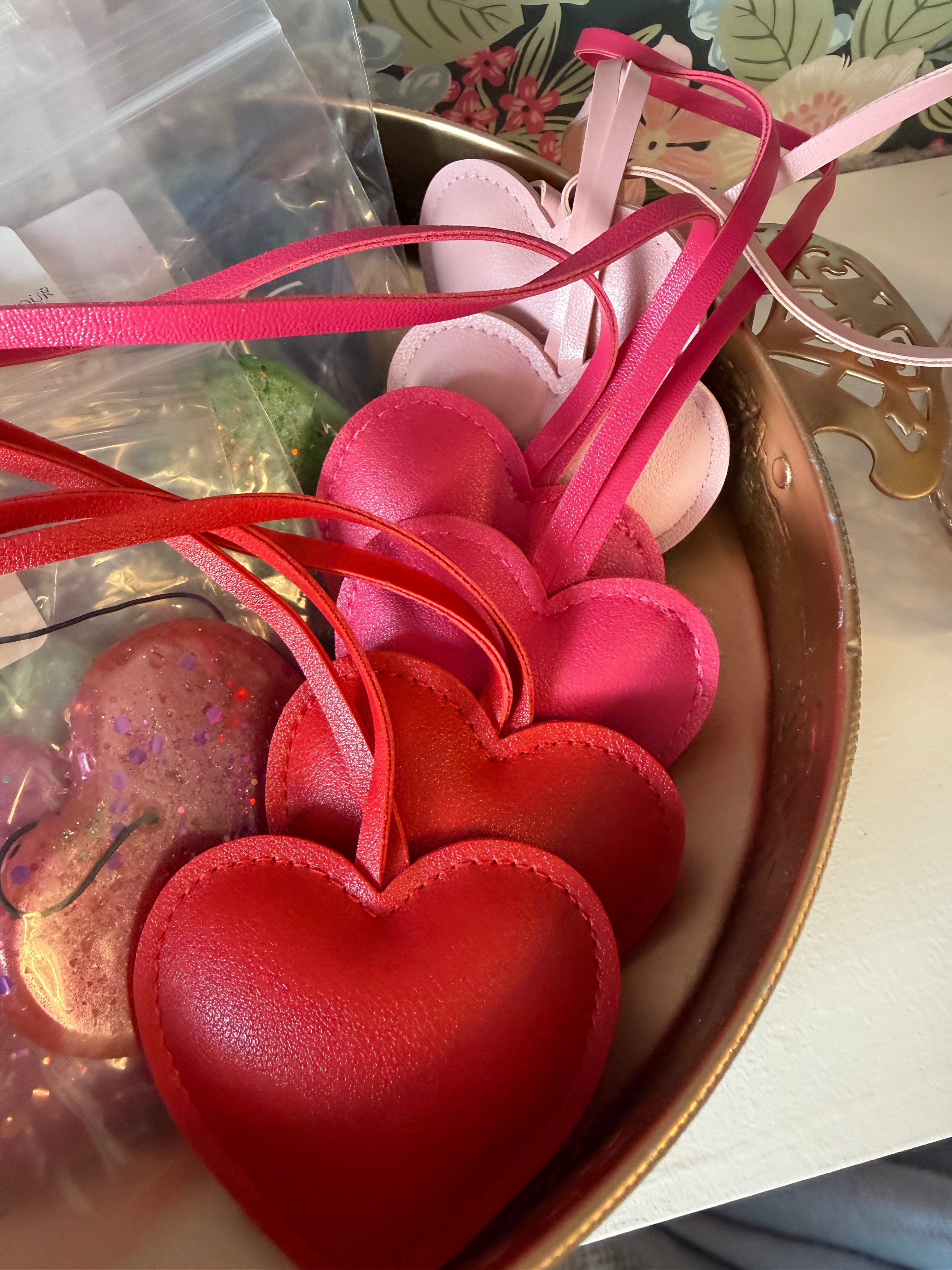 Heart bag Charms