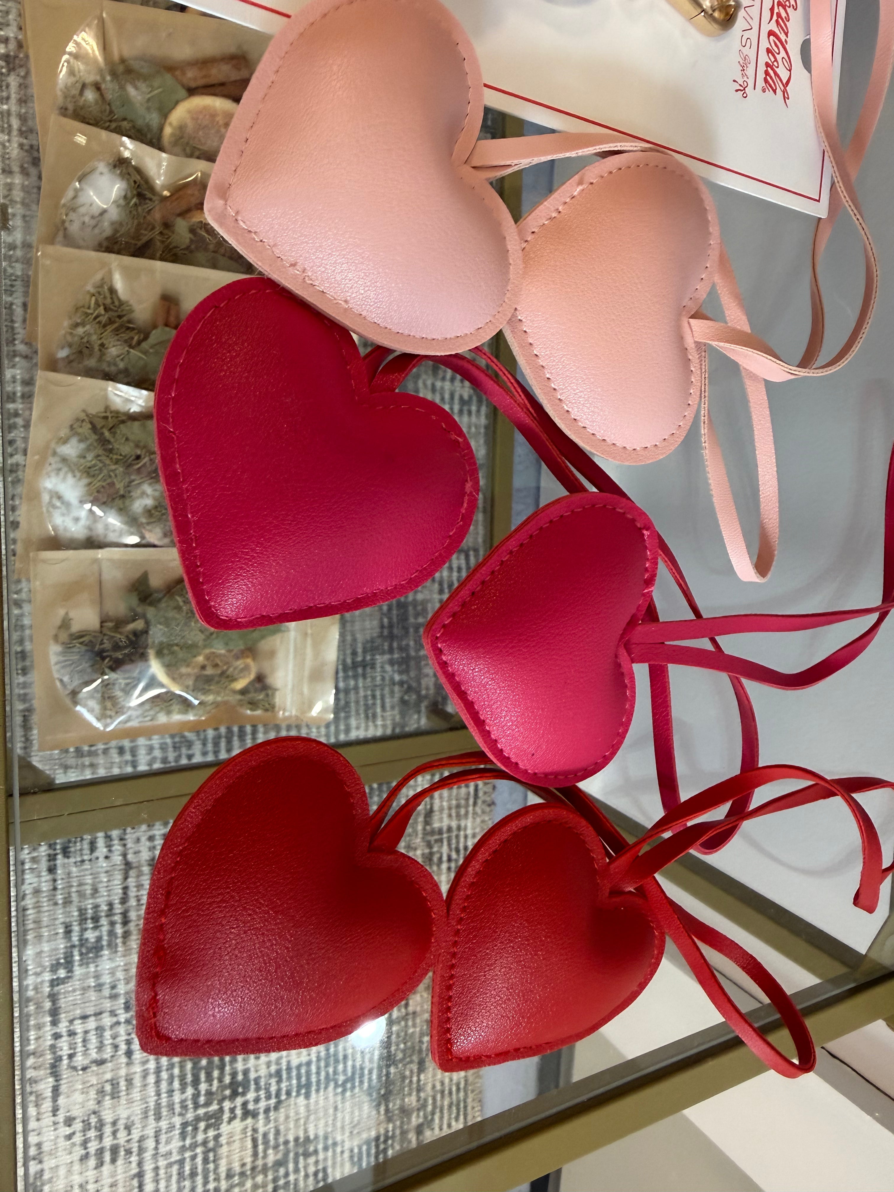 Heart bag Charms