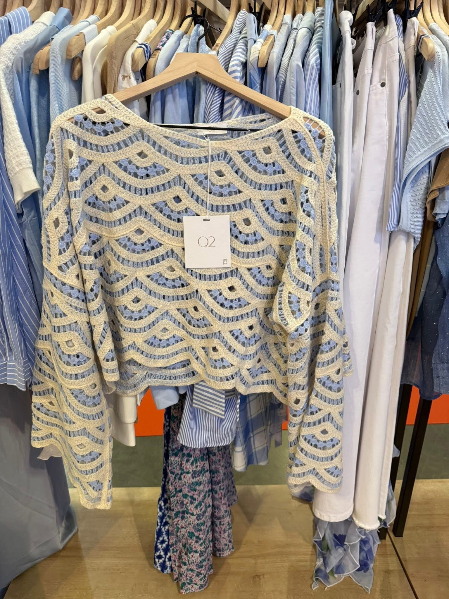 Crocheted Sweater one size