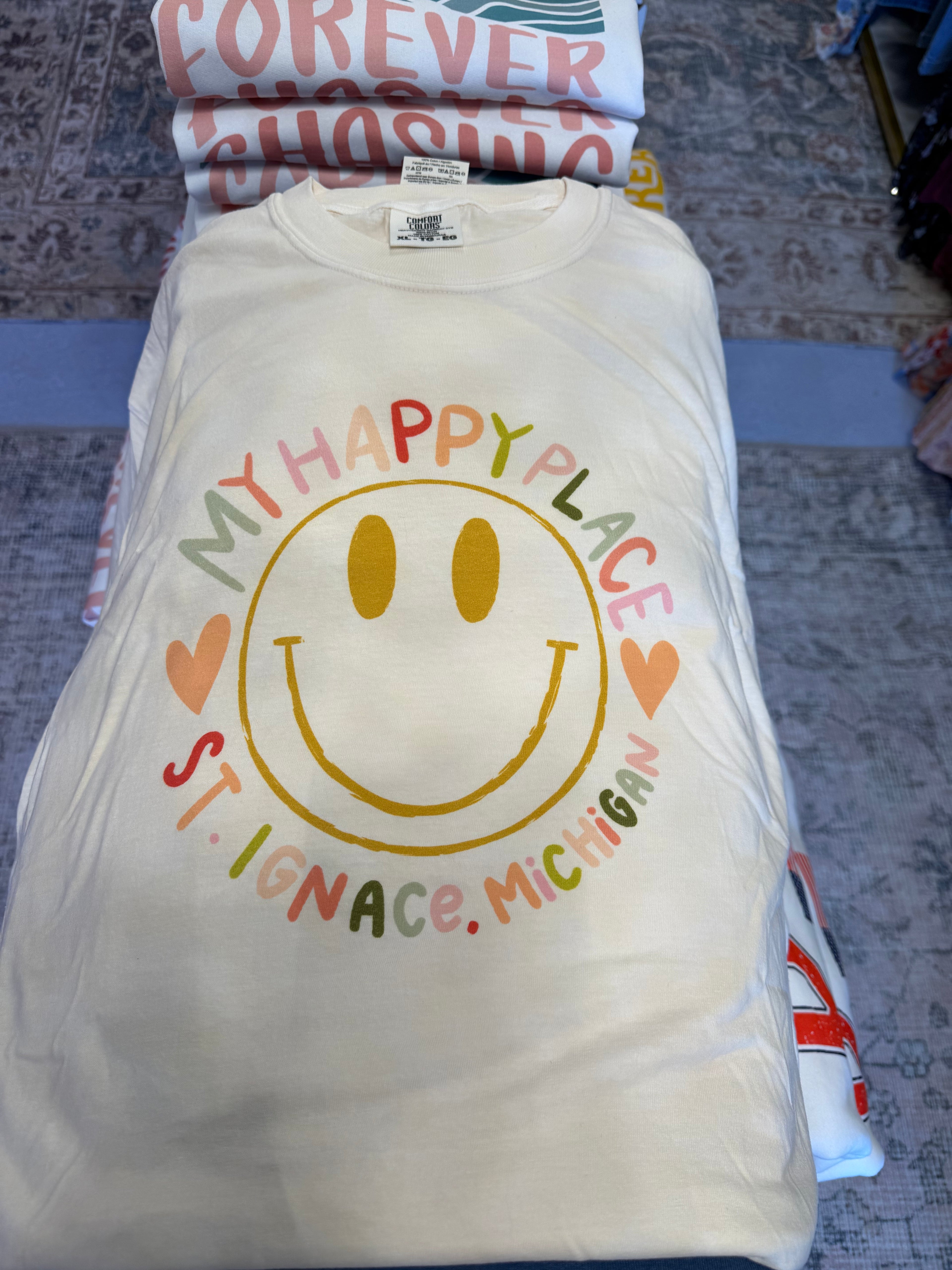 My Happy Place (St.Ignace) Tee