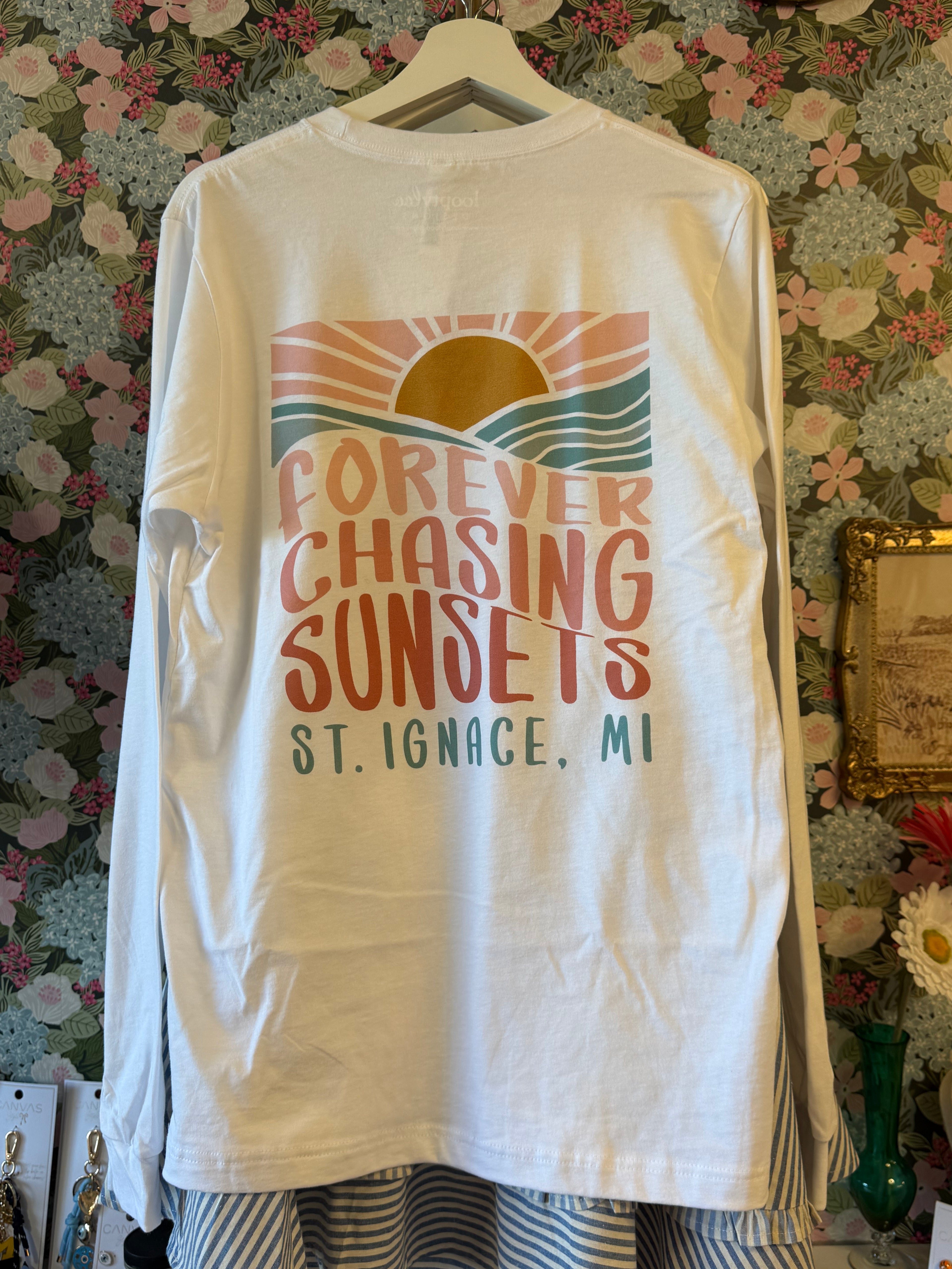Chasing Sunsets -Long sleeve Tee