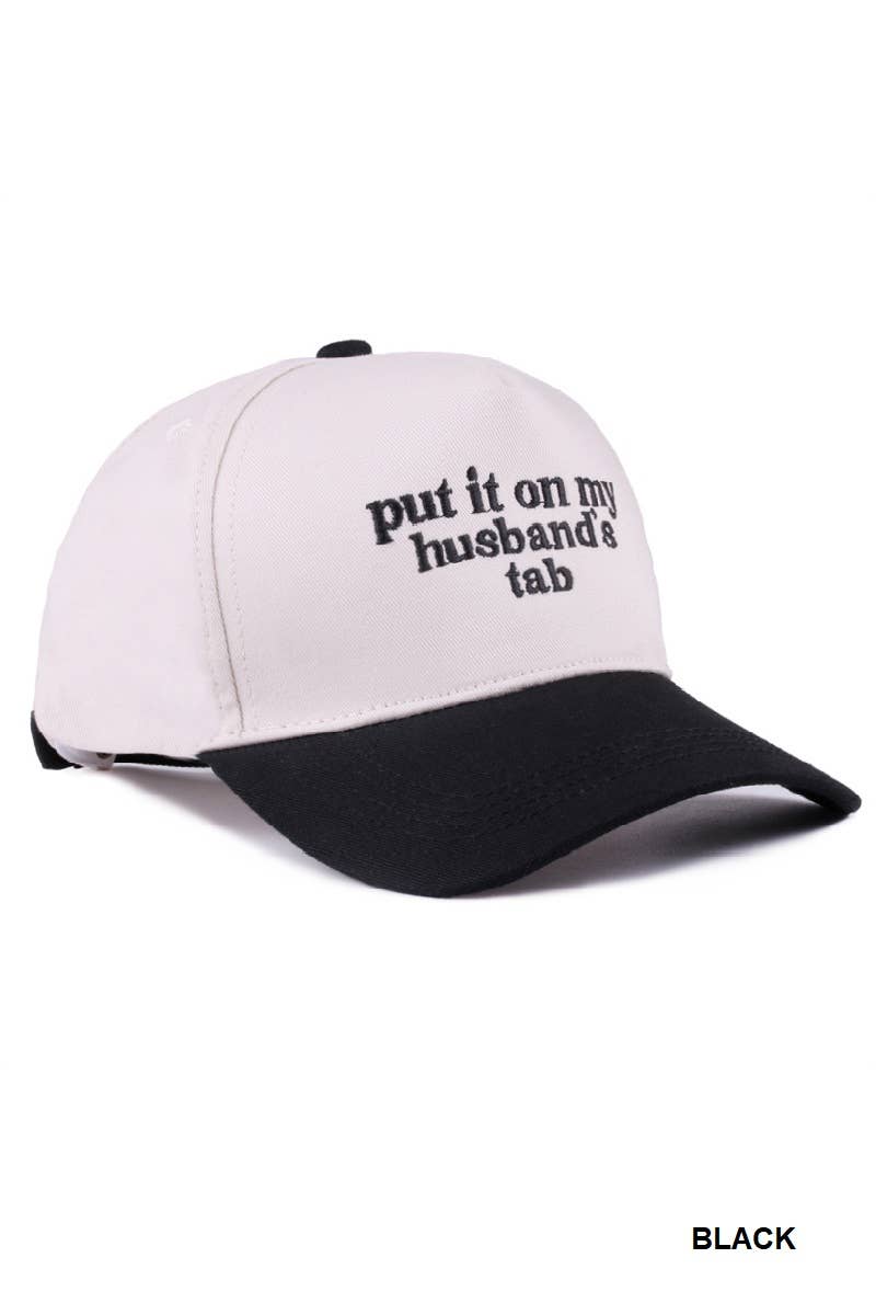 `Put It On My Husband's Tab