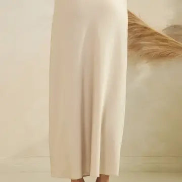 SATIN Skirt with Elastic Band