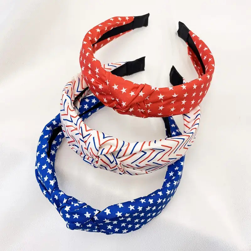 Patriotic Cloth Headbands