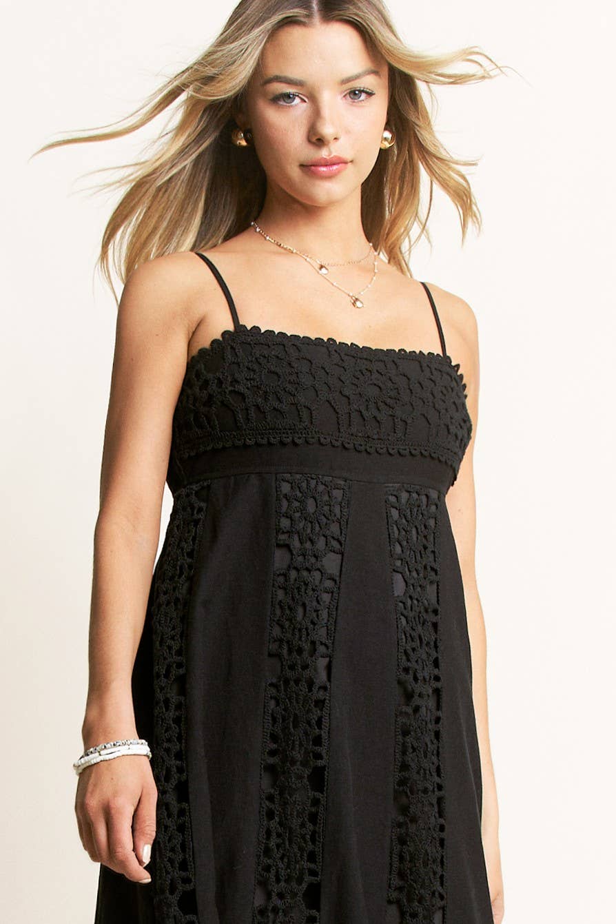 CROCHET MAXI DRESS