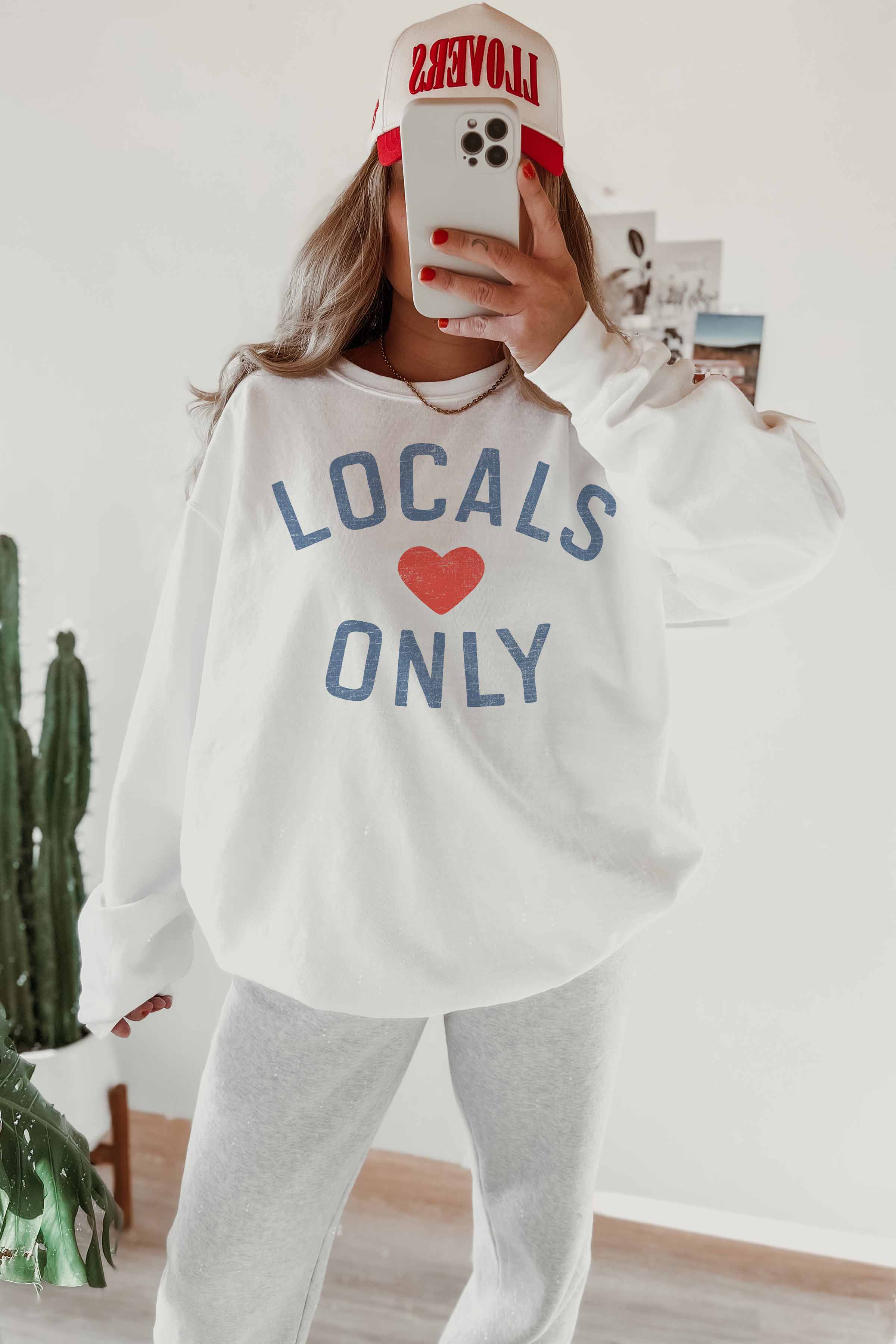 LOCALS ONLY OVERSIZED SWEATSHIRTS