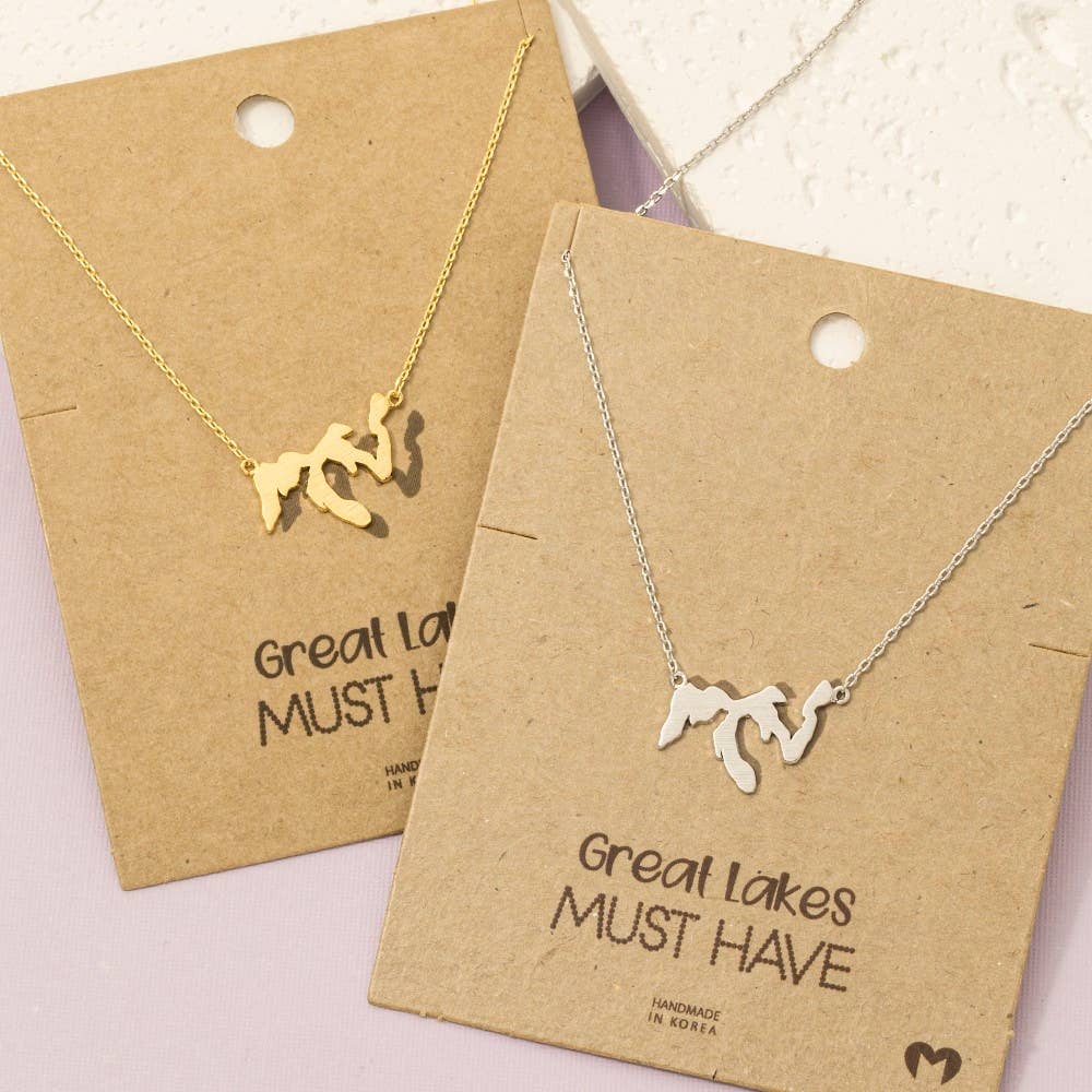 The Great Lakes Pendant Necklace