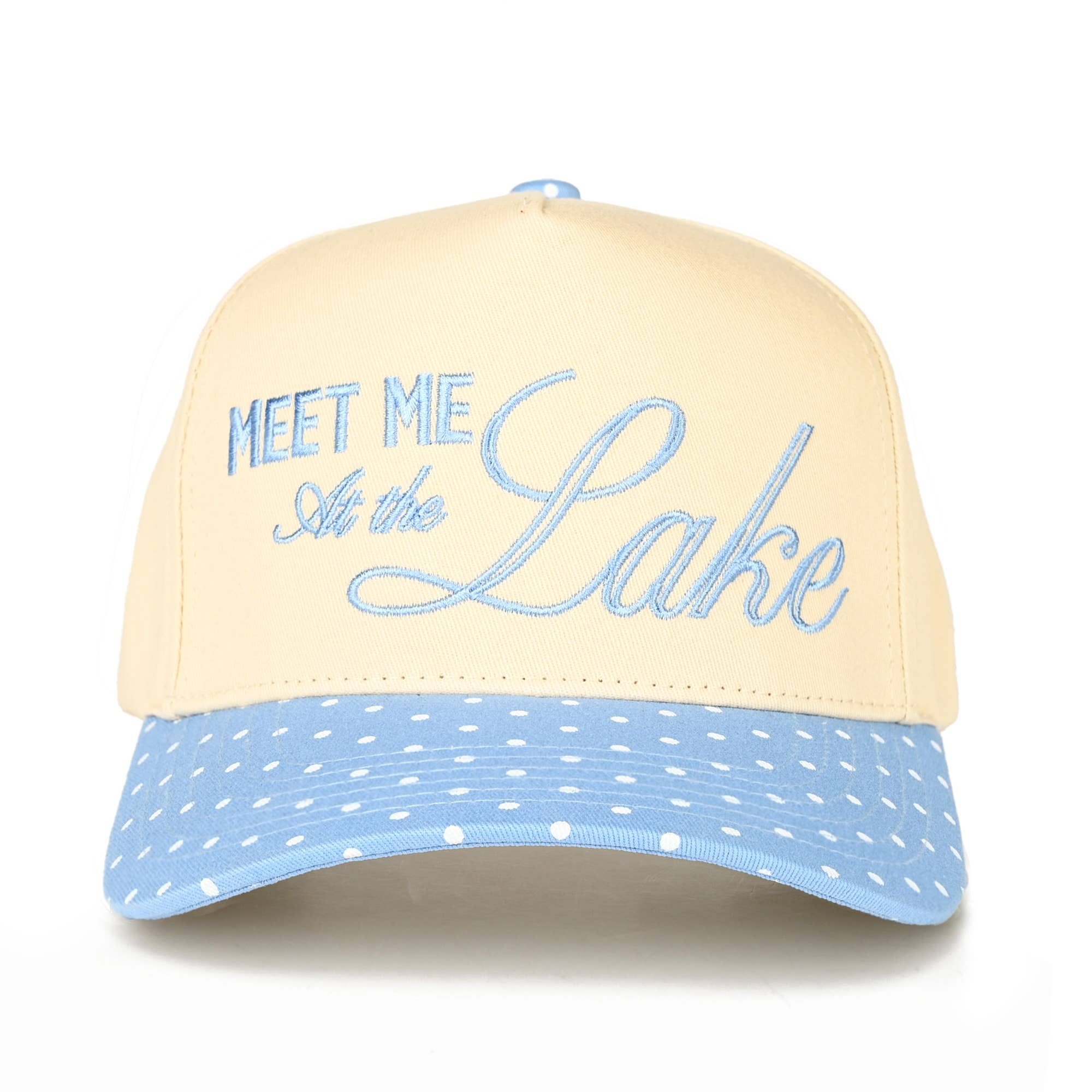 MEET ME AT THE LAKE TRUCKER HAT