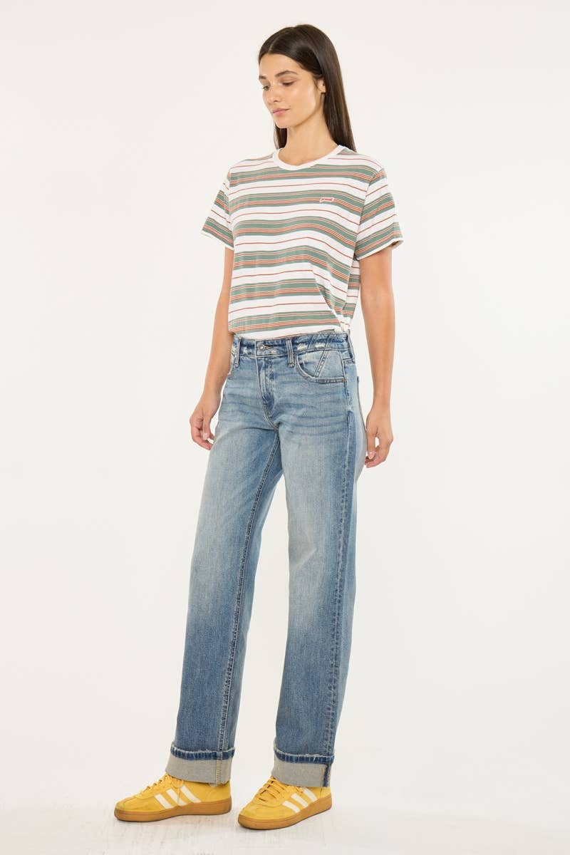 LOW RISE BAGGY STRAIGHT