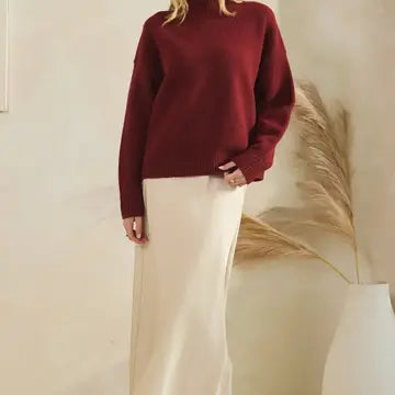 SATIN Skirt with Elastic Band