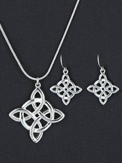 Worn Celtic Pendant Set