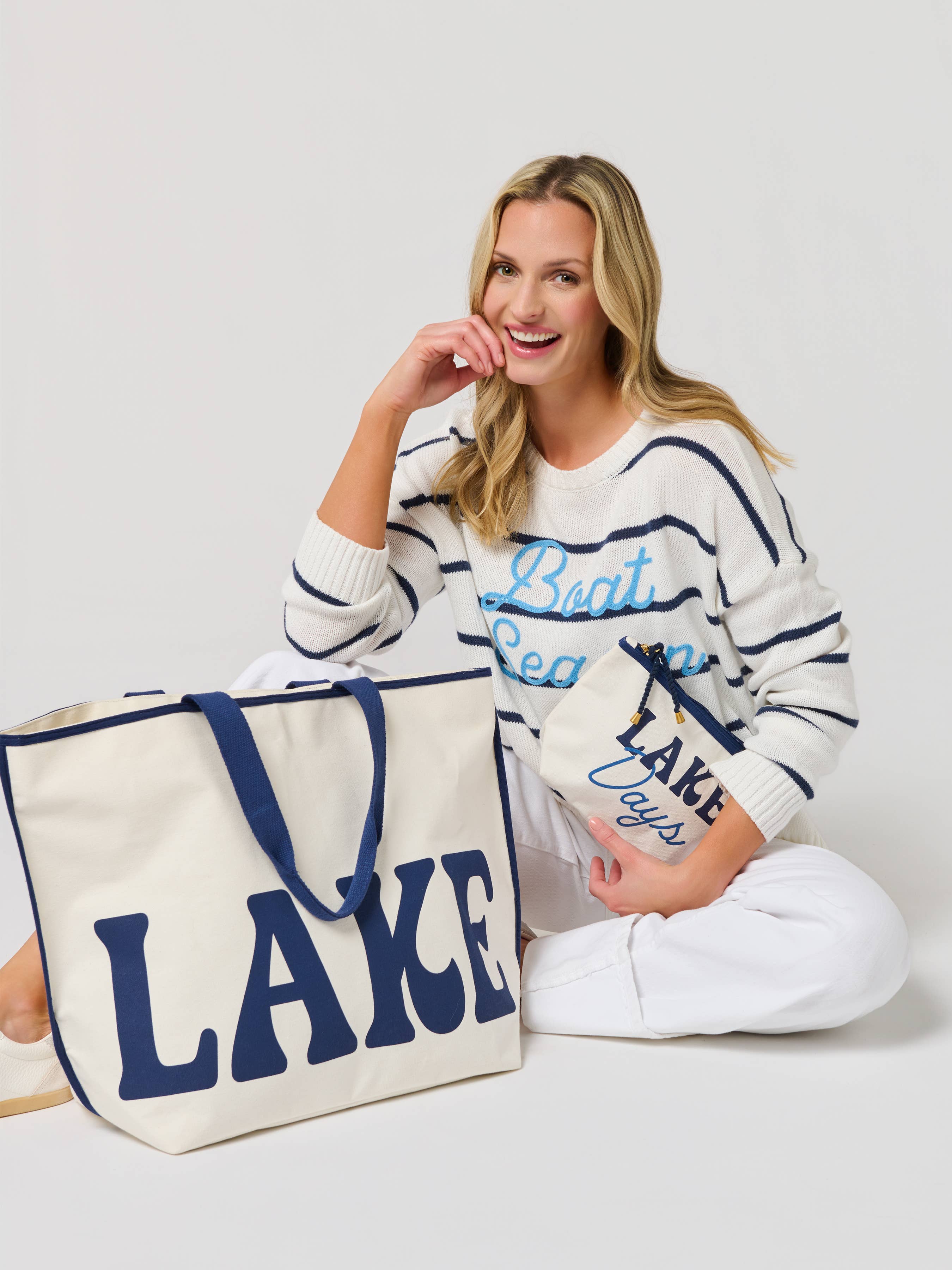 "LAKE" TOTE