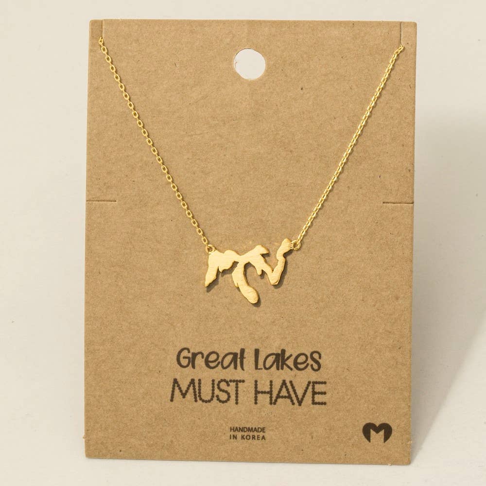 The Great Lakes Pendant Necklace
