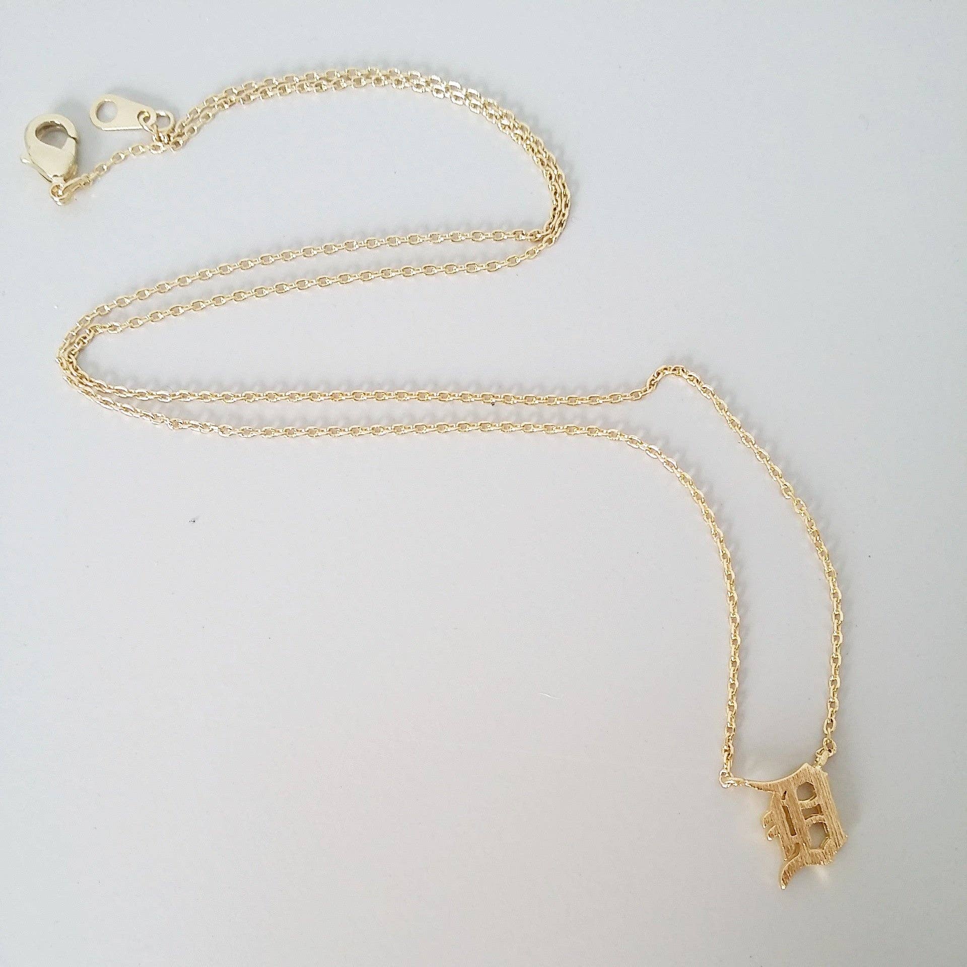 Detroit 'D' Necklace