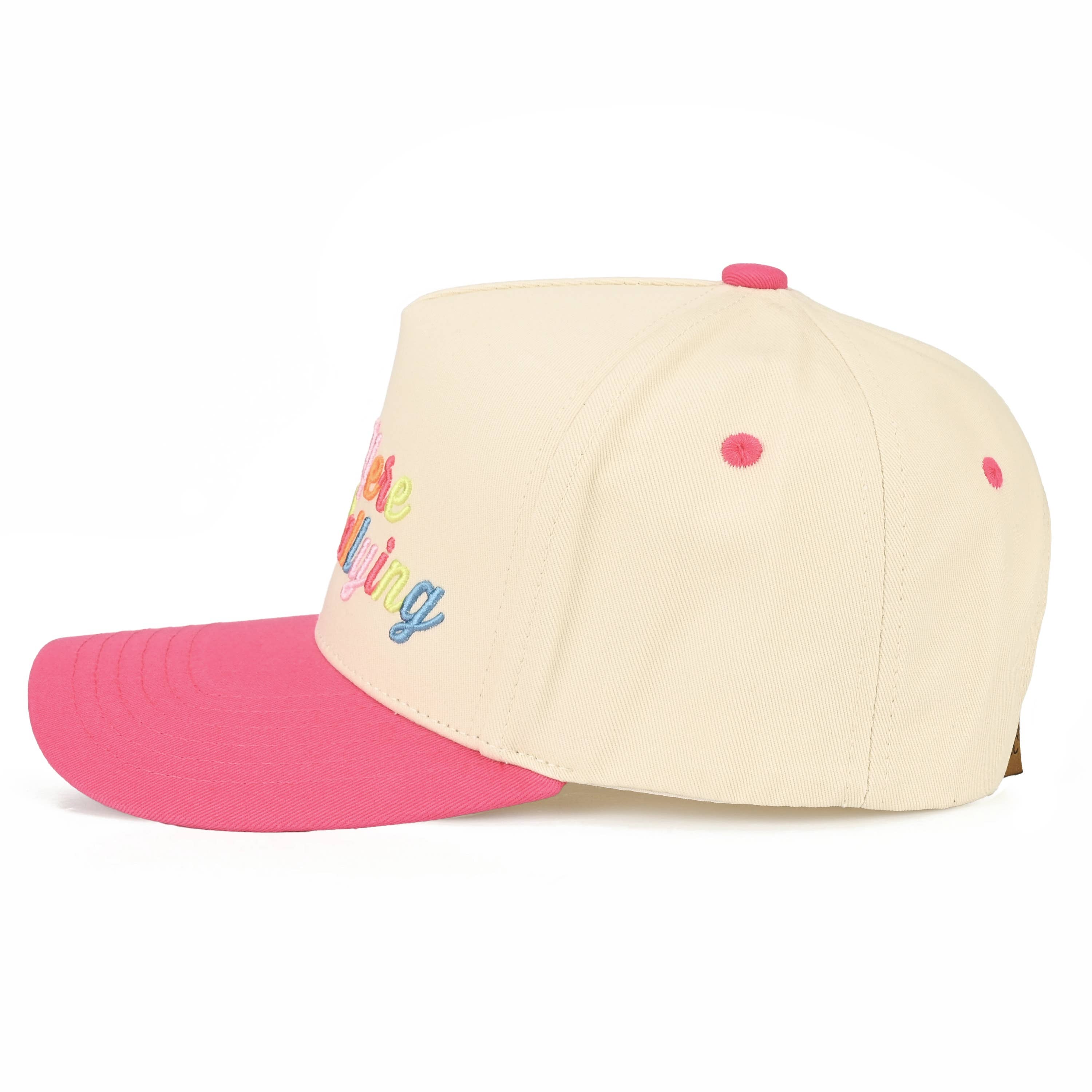 OUT HERE DAILY DALLYING TRUCKER HAT,