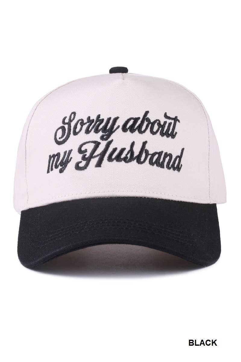 sorry about my husband