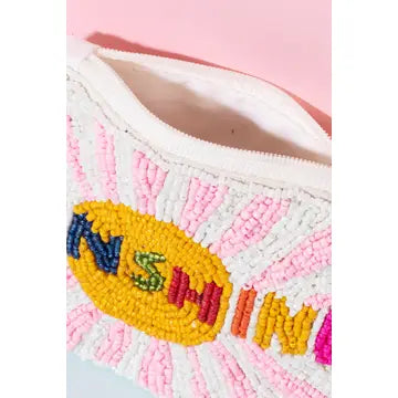 Sunshine Beaded Coin Purse